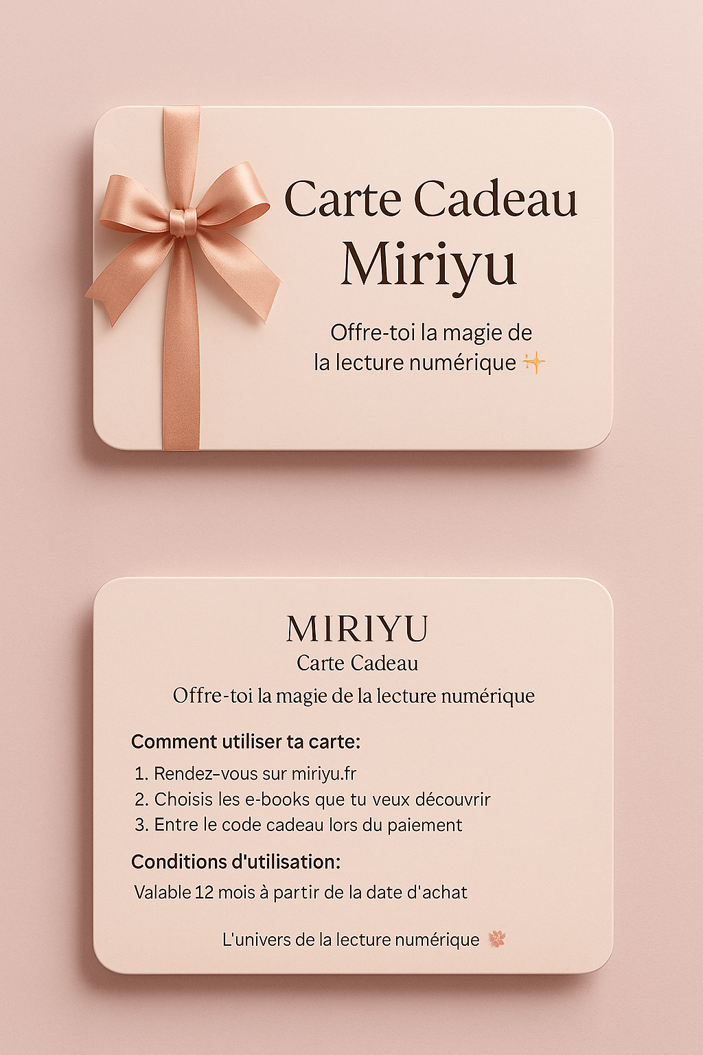 Carte Cadeau Miriyu