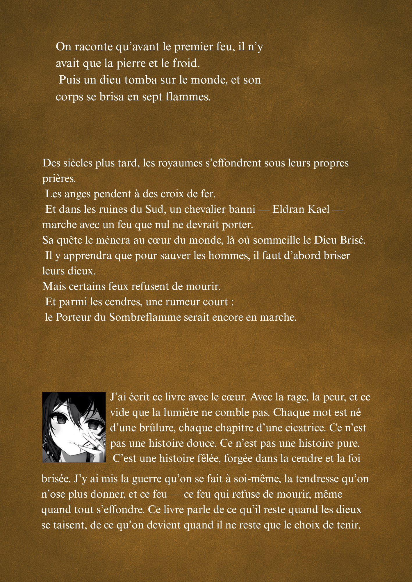 Cycle du Sombreflamme — Tome 1 : Le Serment Brisé